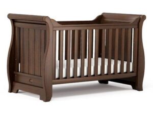 New born wooden baby crib