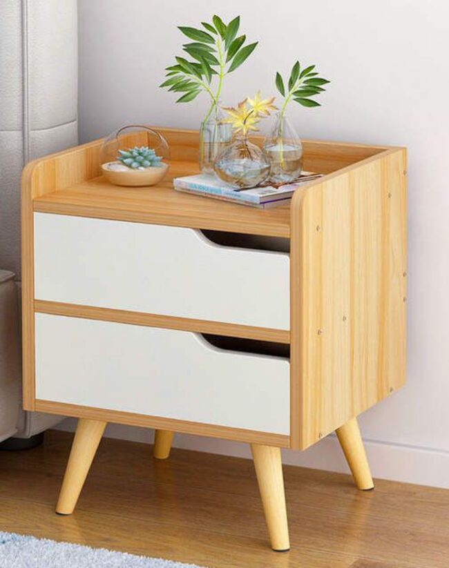 Two face bedside drawers