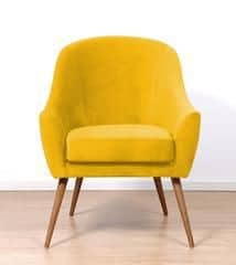 Mustard yellow Arm chair