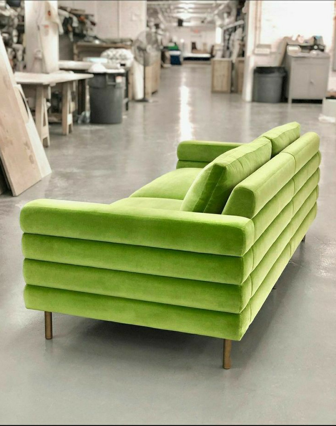 Maxi cool Green 3 seater sofa